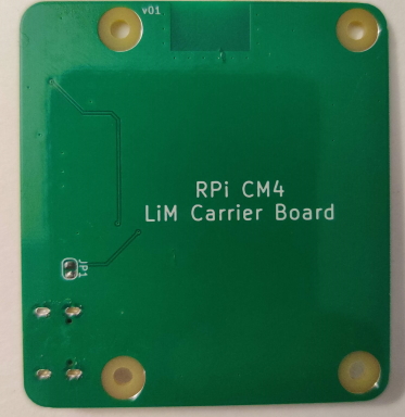 LiM Carrier Board - bottom view